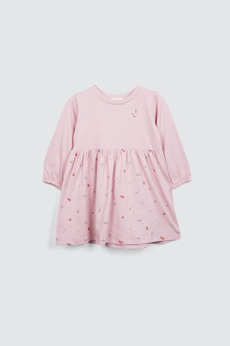 Delia Dress Dusty Pink 1