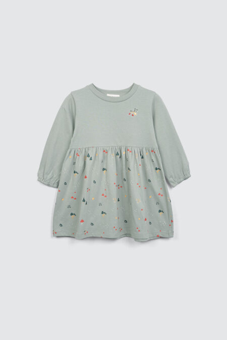 Delia Dress Sage 1