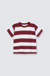Don-Stripe-Tee-Maroon-Depan