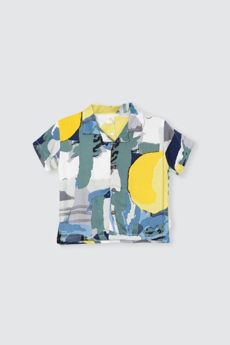 El Shirt Abstract Blue