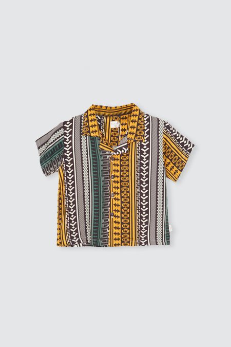 El Shirt Mosaic Green