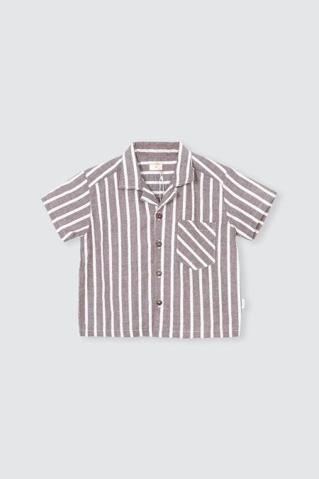 El Shirt Stripe Brown
