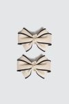 Harper-Leather-Bow-Hairclip-Pair-Cream