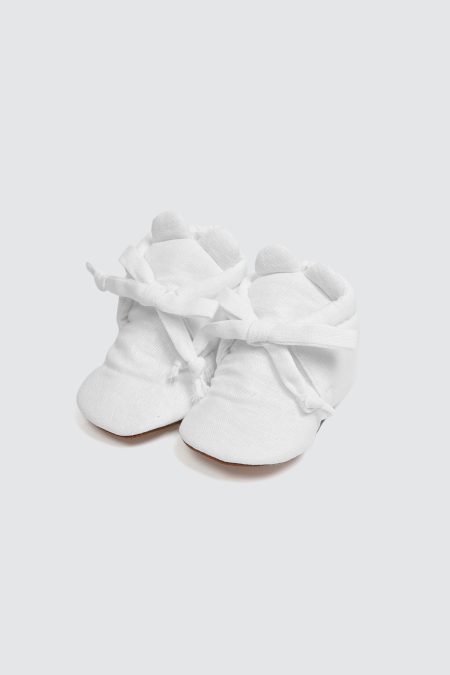 Little Bear Boots White