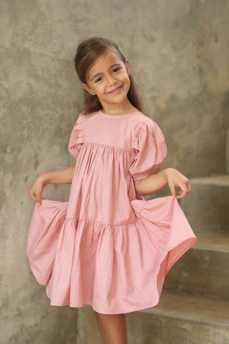 Misha Dress Dusty Pink