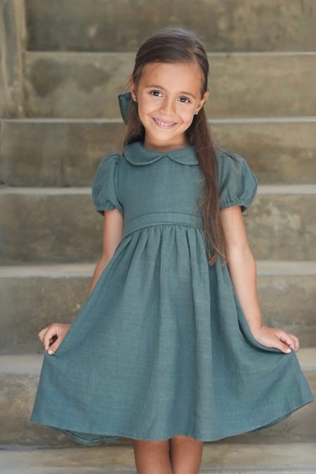 Raline Dress Pine Green