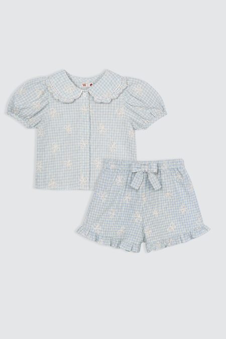 Scallop Belle Set Sky Blue
