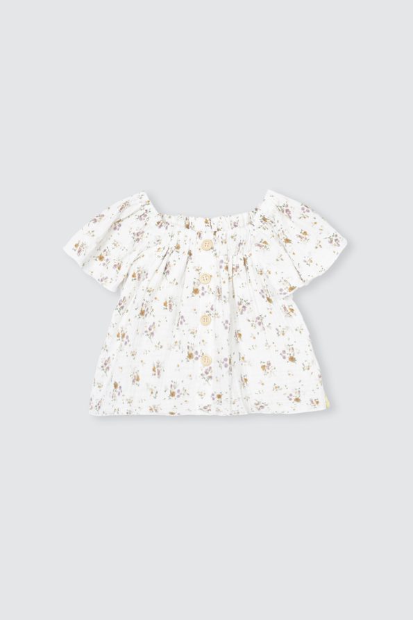Sofia Top White Canna Depan