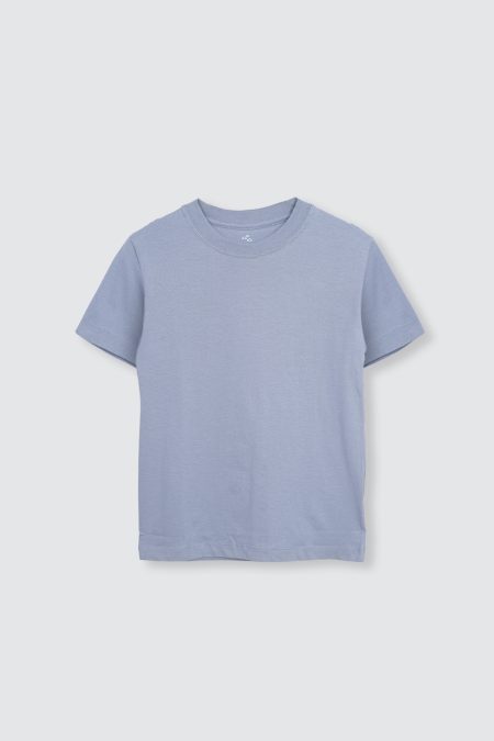 Cloud Basic Tees Dusty Blue