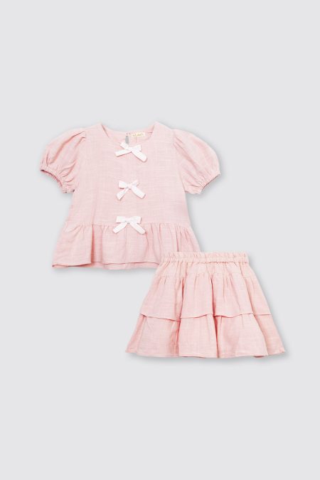 Bonnie Set Dusty Pink