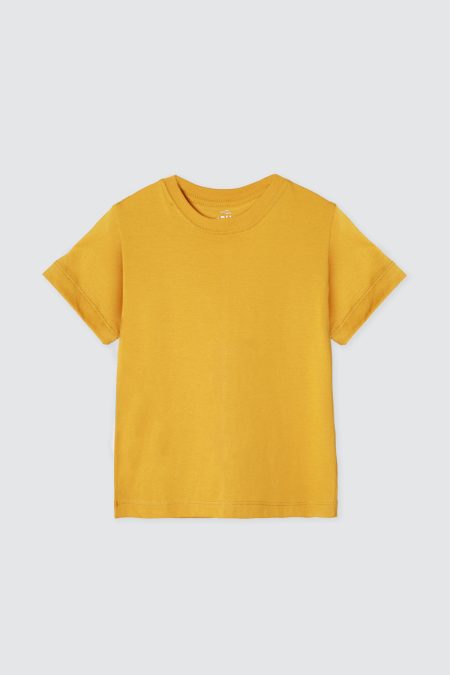 Cloud Basic Tees Mustard