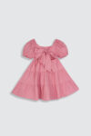Lilly Dress Dusty Pink-Depan