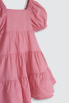 Lilly Dress Dusty Pink-Depan