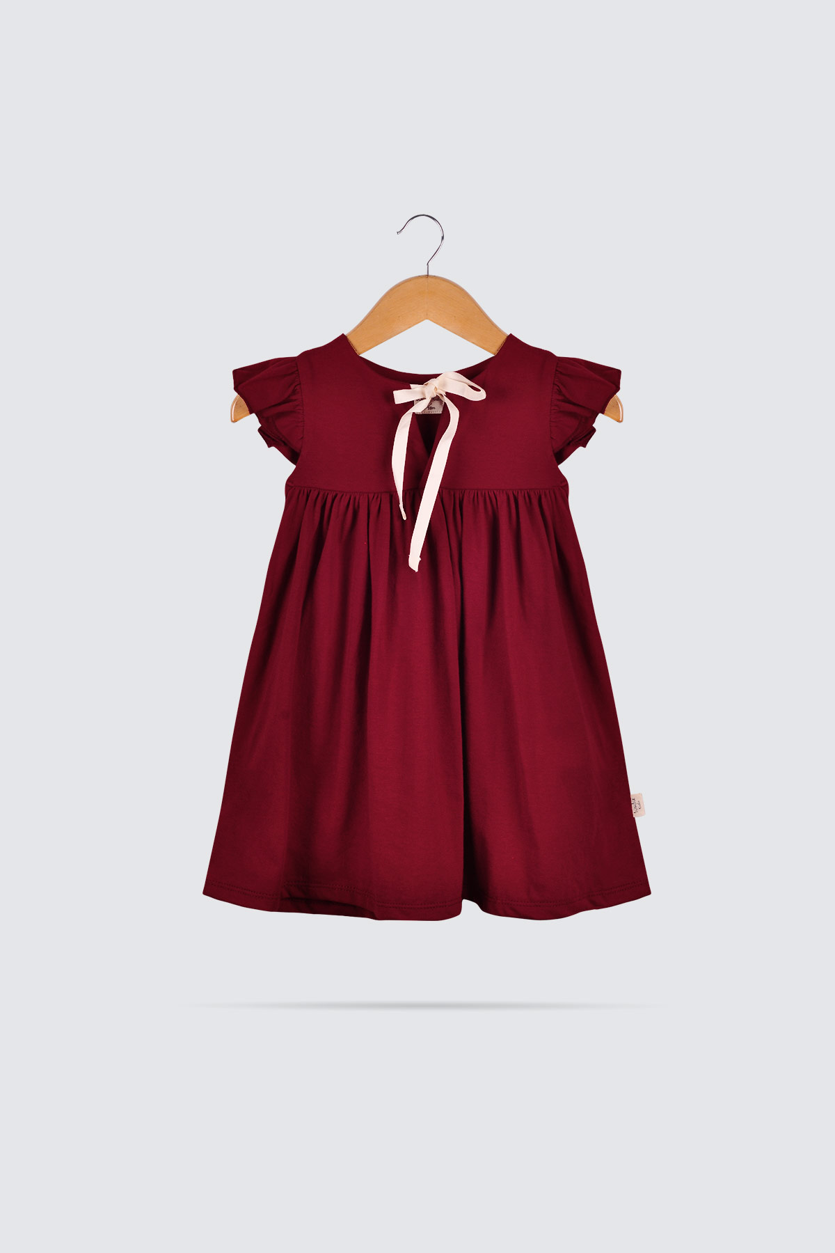 Kimmy Dress Burgundy Kiddiposh Official Dress Anak Bimbiekids Jakarta