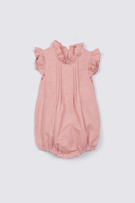 Mae Romper Dusty Pink