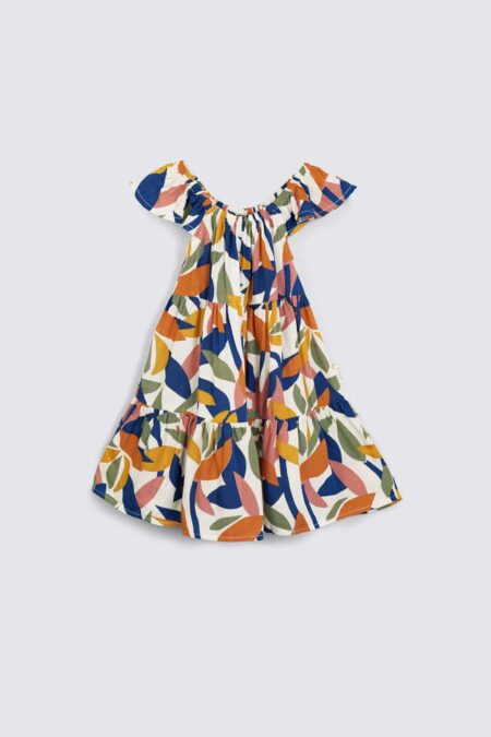 Nola Dress Leaves 1