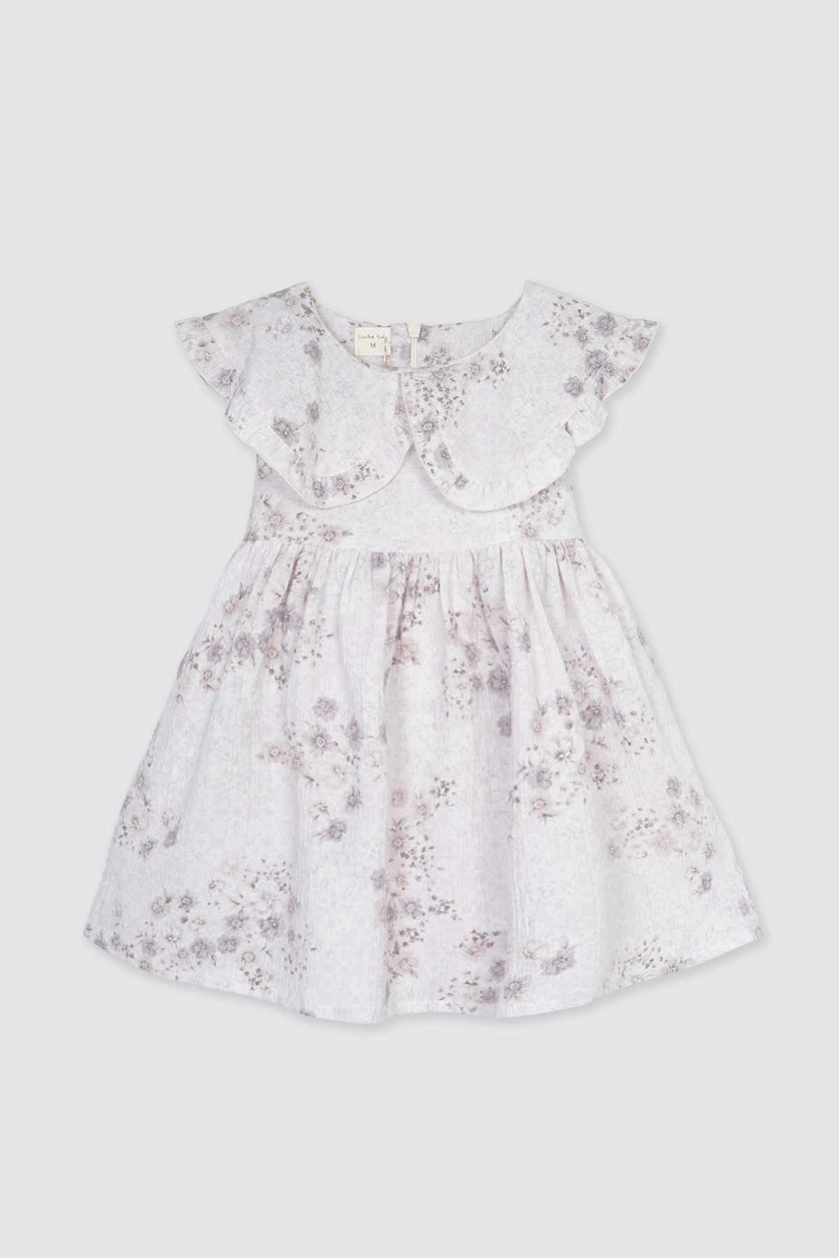 Ursulla-Dress-Flowery-Purple-depan