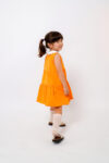 abricot—Zara-dress-model–1