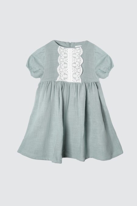 Aubrey Dress Teal Blue