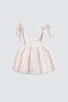 Marina Set Cherry Stripe-Depan