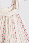 Marina Set Cherry Stripe-Depan
