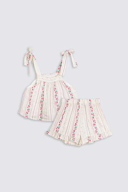 Marina Set Cherry Stripe
