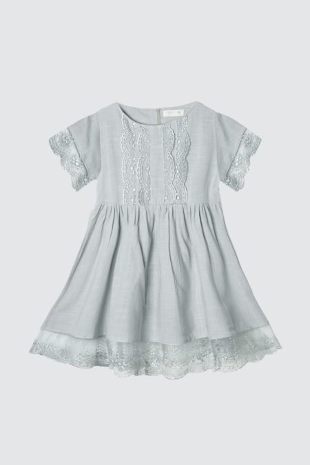 Gianna Dress Silver Slate