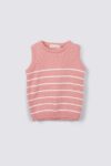 Livy-Stripes-Knit-Top—Pink-With-White