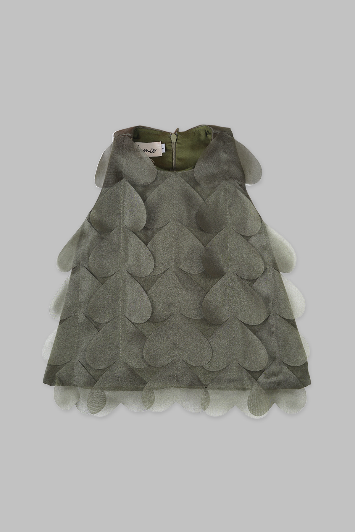 Mon-Bebé-Dress-Green-depan