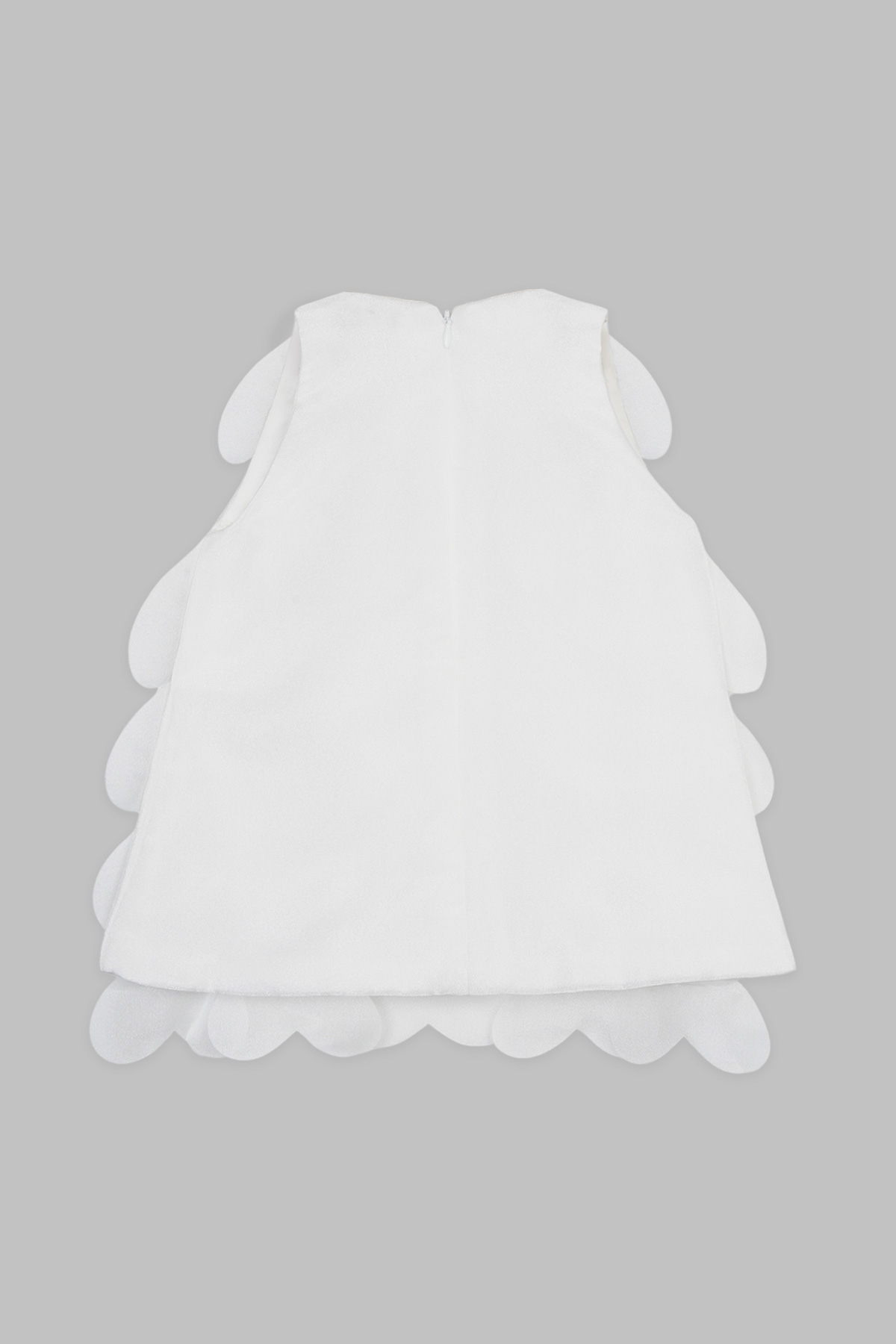 Mon-Bebé-Dress-Nude-White-belakang