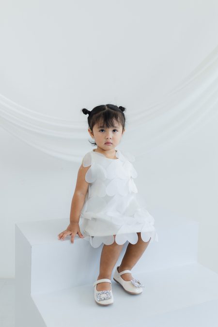 Mon Bebé Dress White