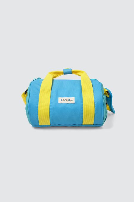 Peppy Duffle Bag Yoghurt Blue Yellow