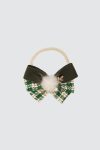 Piere-Bow-Headband-Nylon-Green