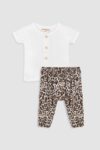 Animal-Print-Button-Set—Deep-Brown—1