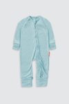 2 Set Basic Sleepsuit and Kimono Aqua Depan