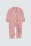 2 Set Basic Sleepsuit and Kimono Blush depan