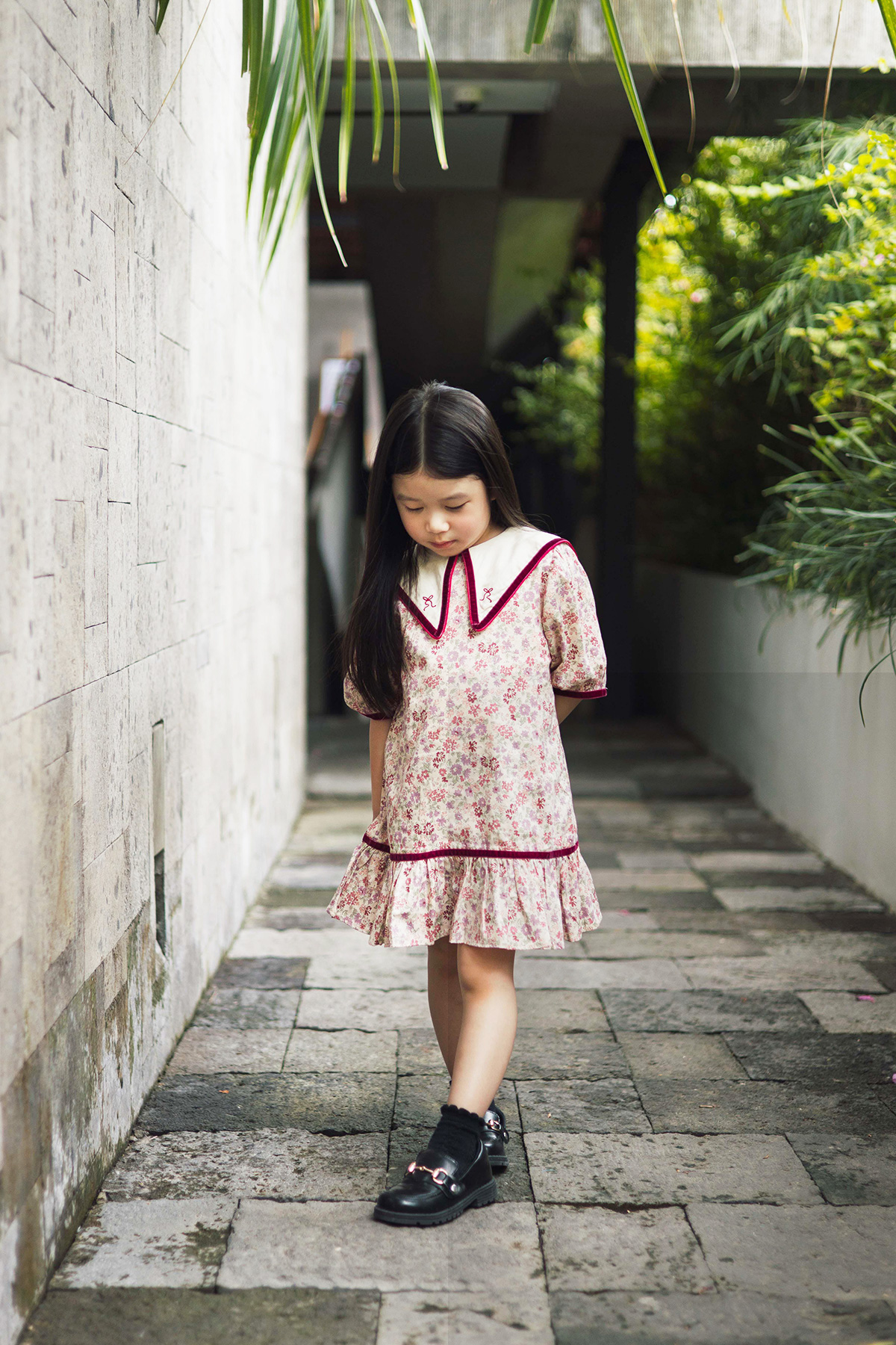 Ella-Dress-Red-model Ella Dress Red model