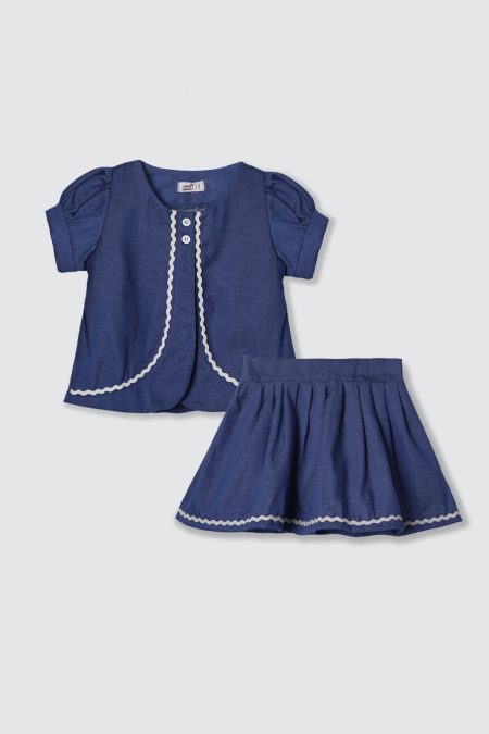 Kaylee Set Navy Denim