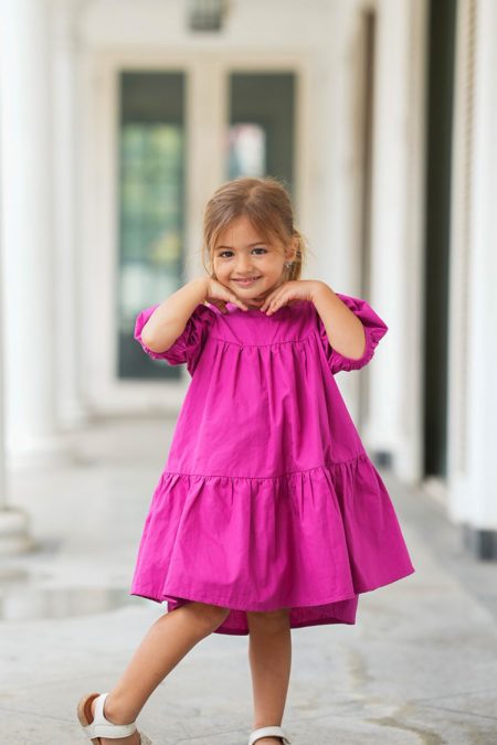 Misha Dress Magenta