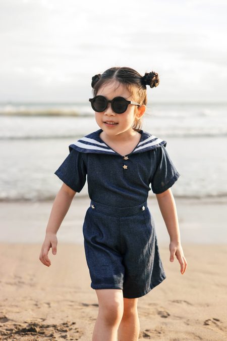 The Little Voyager Denim Set
