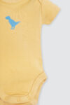 5-Pack-Unisex-Short-Sleeve-Bodysuit-Dino—1