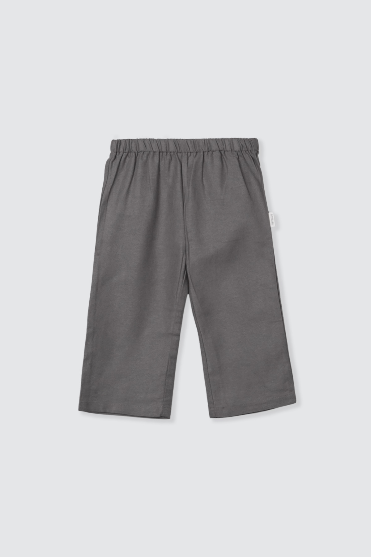 Amina-Set-Creme-Grey-celana-drey-depan