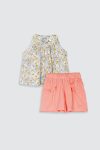 Chava Set Peach (Depan)