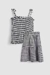 Emma-Set—Black-Gingham-Model—1