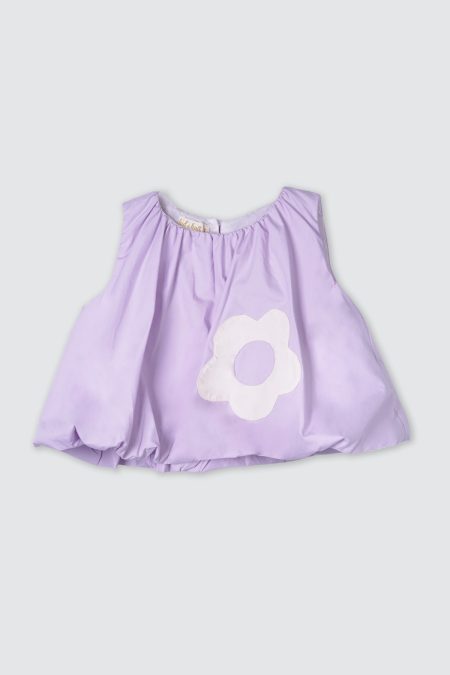 Gemma Balloon Top Lilac