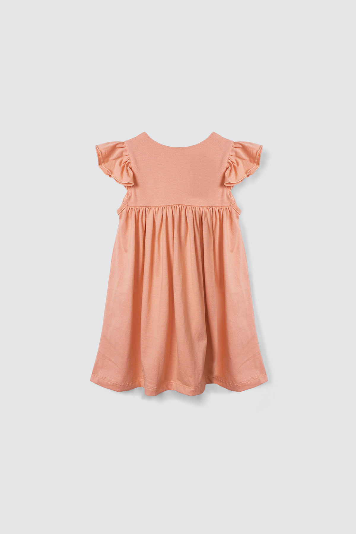 Kimmy Dress Light Coral - Kiddiposh | Official Dress Anak Bimbiekids ...