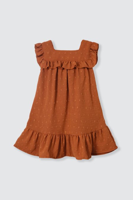 Laura Dress Cognac