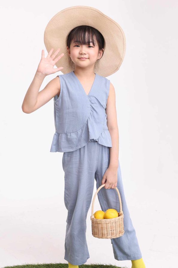 Penelope Set Blue On Model