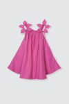 Rosalie-Dress-Fuschia-model