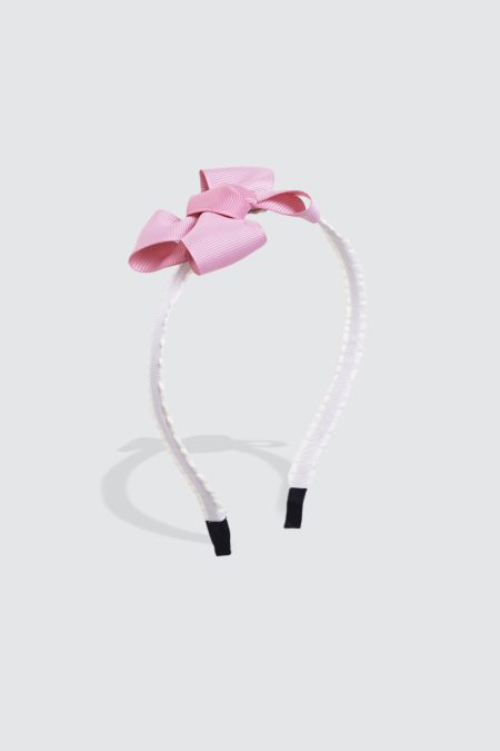 Roseanne Classic Headband Dusty Pink